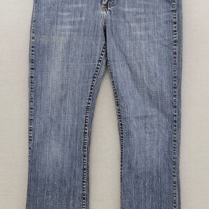 Wrangler Q Baby Classic Blue Denim Jeans 11/12 × 34